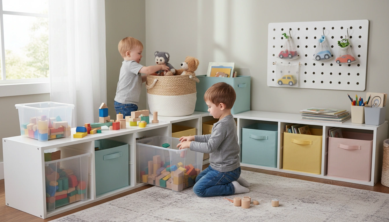 Kids Toy Storage: Simple Systems for Easy Cleanup